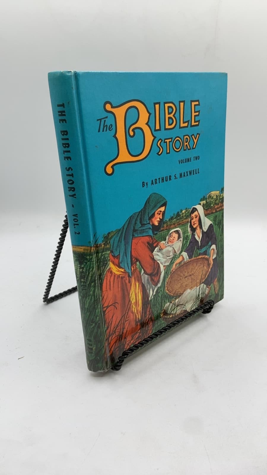 The Bible Story: Volume Two, Mighty Men of Old by Arthur S. Maxwell - front cover