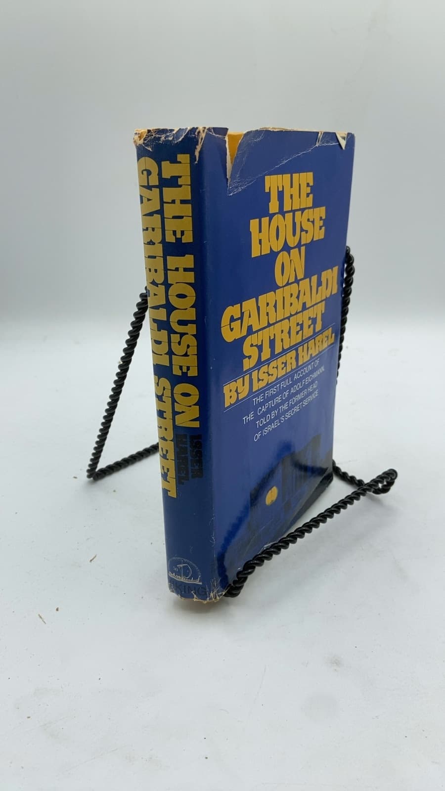 THE House ON Garibaldi Street by Isser Harel - front cover