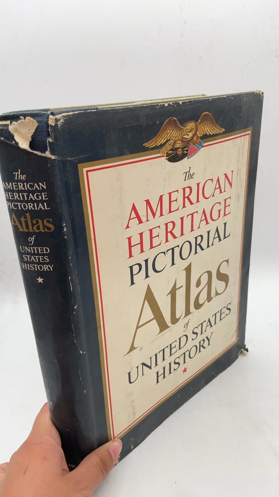 The American Heritage Pictorial Atlas of United States History - front cover