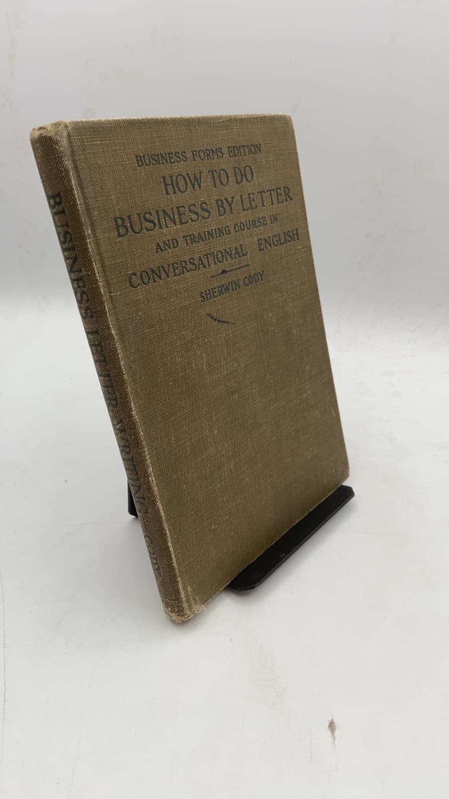 How to Do Business by Letter and Training Course in Conversational English by Sherwin Cody - front cover