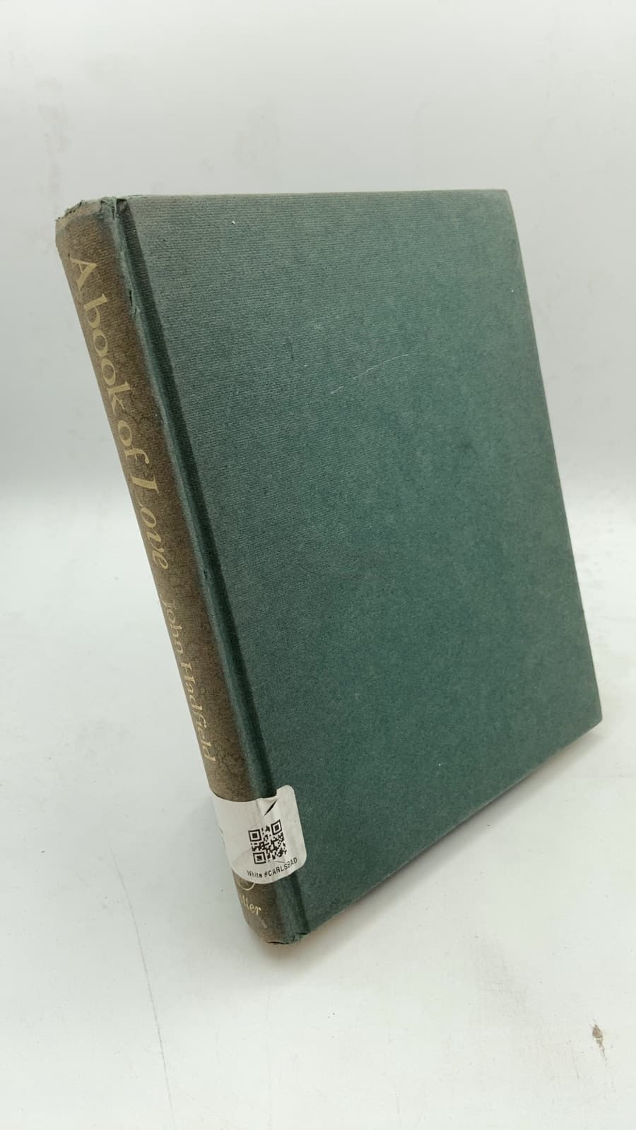 A Book of Love by John Hadfield - front cover