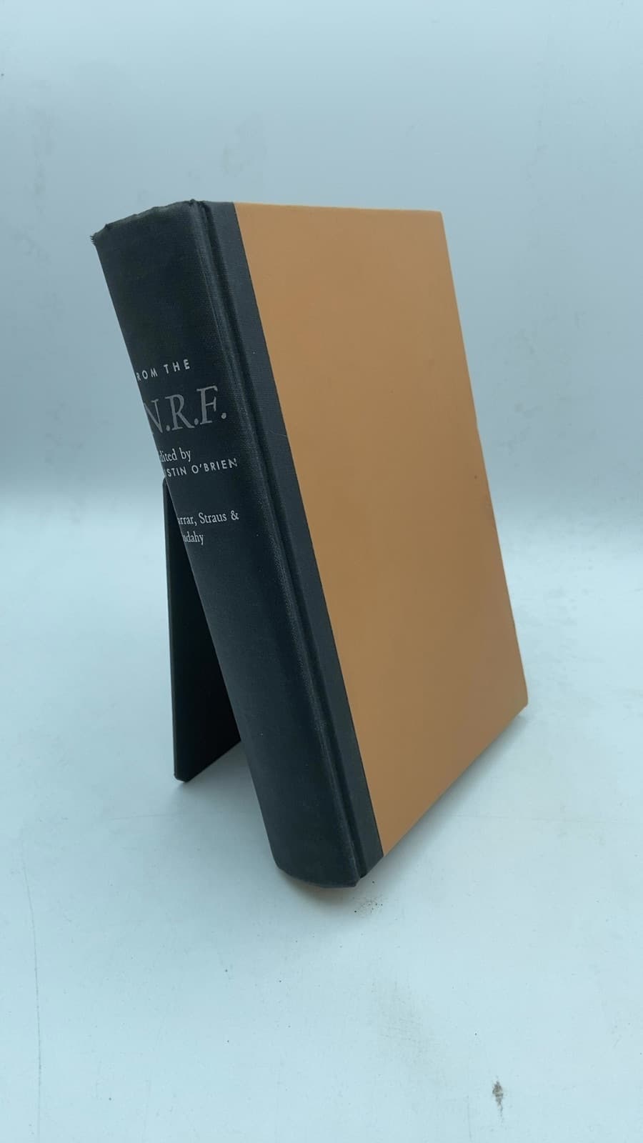 From the N.R.F. by Justin O'Brien - front cover
