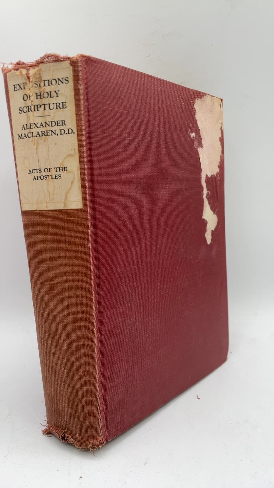Expositions of Holy Scripture: The Acts by Alexander Maclaren, D.D., Litt. D. - front cover
