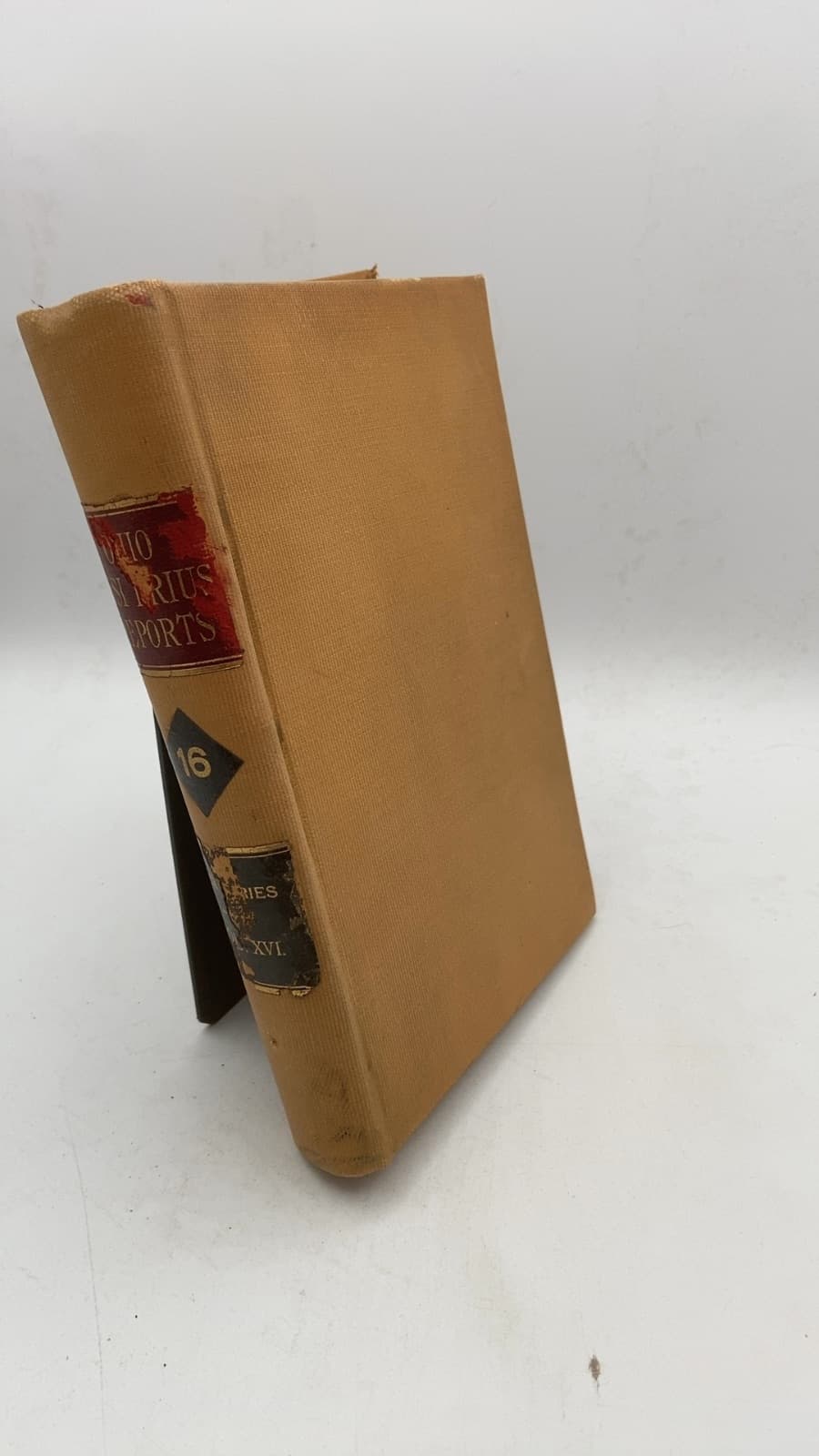 THE Ohio Nisi Prius Reports Vol. 16 by Vinton R. Shepard, Editor - front cover