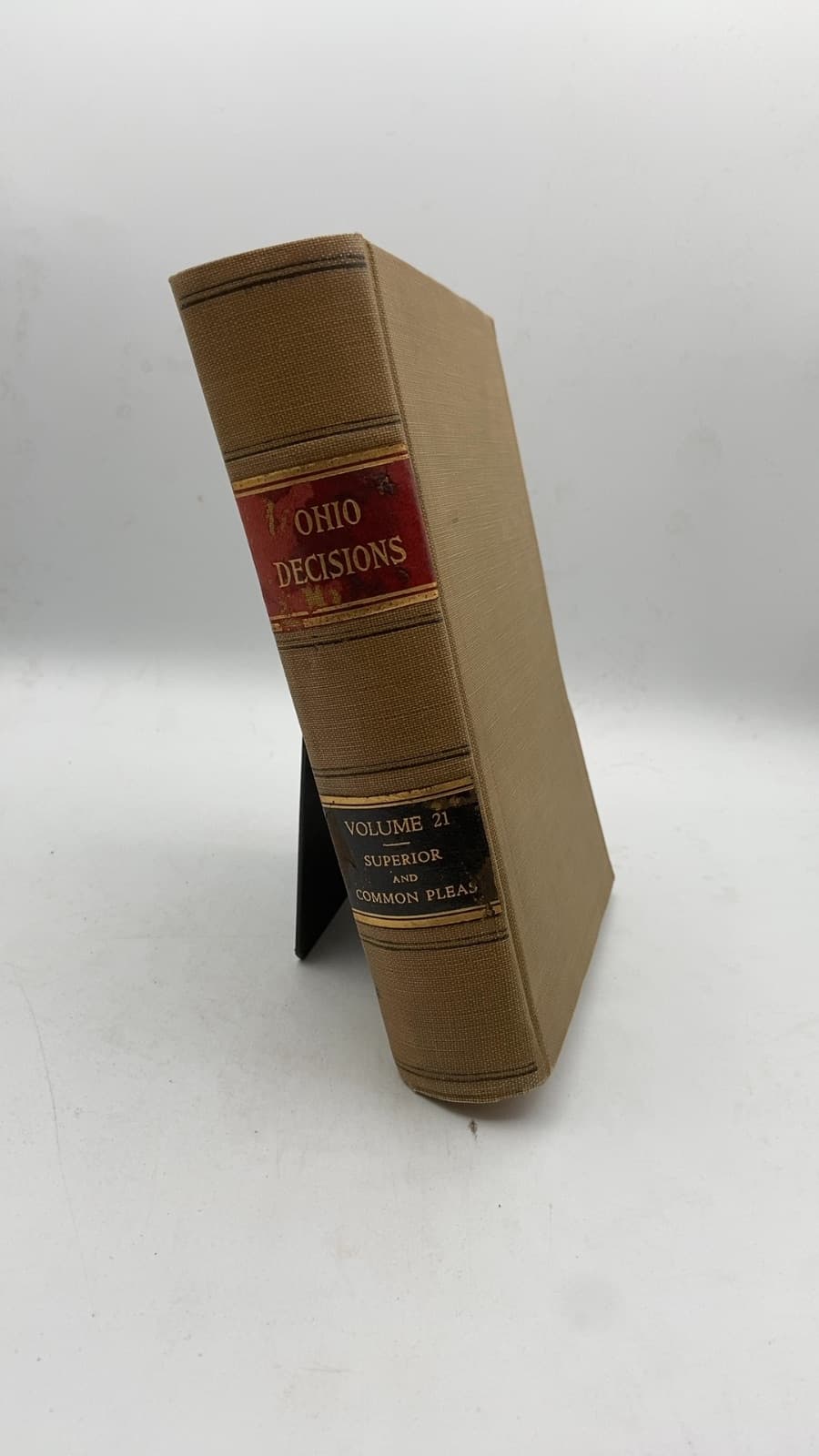 Reports of Cases Argued and Determined in Ohio Common Pleas and Superior Courts Vol 21 by W. J. Tossell - front cover