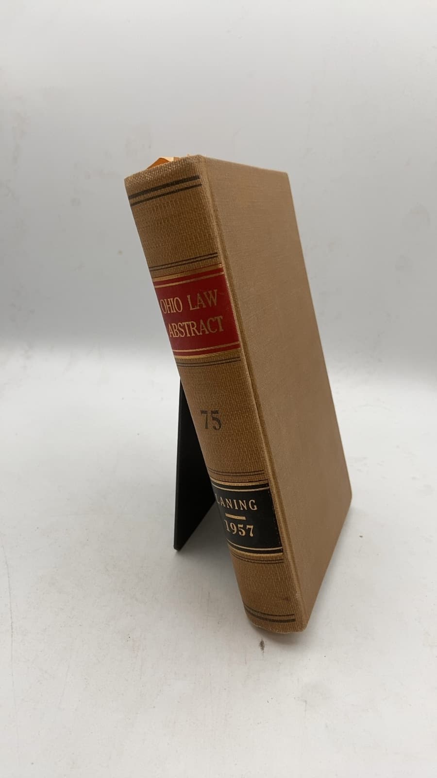 THE Ohio LAW Abstract Vol. 75