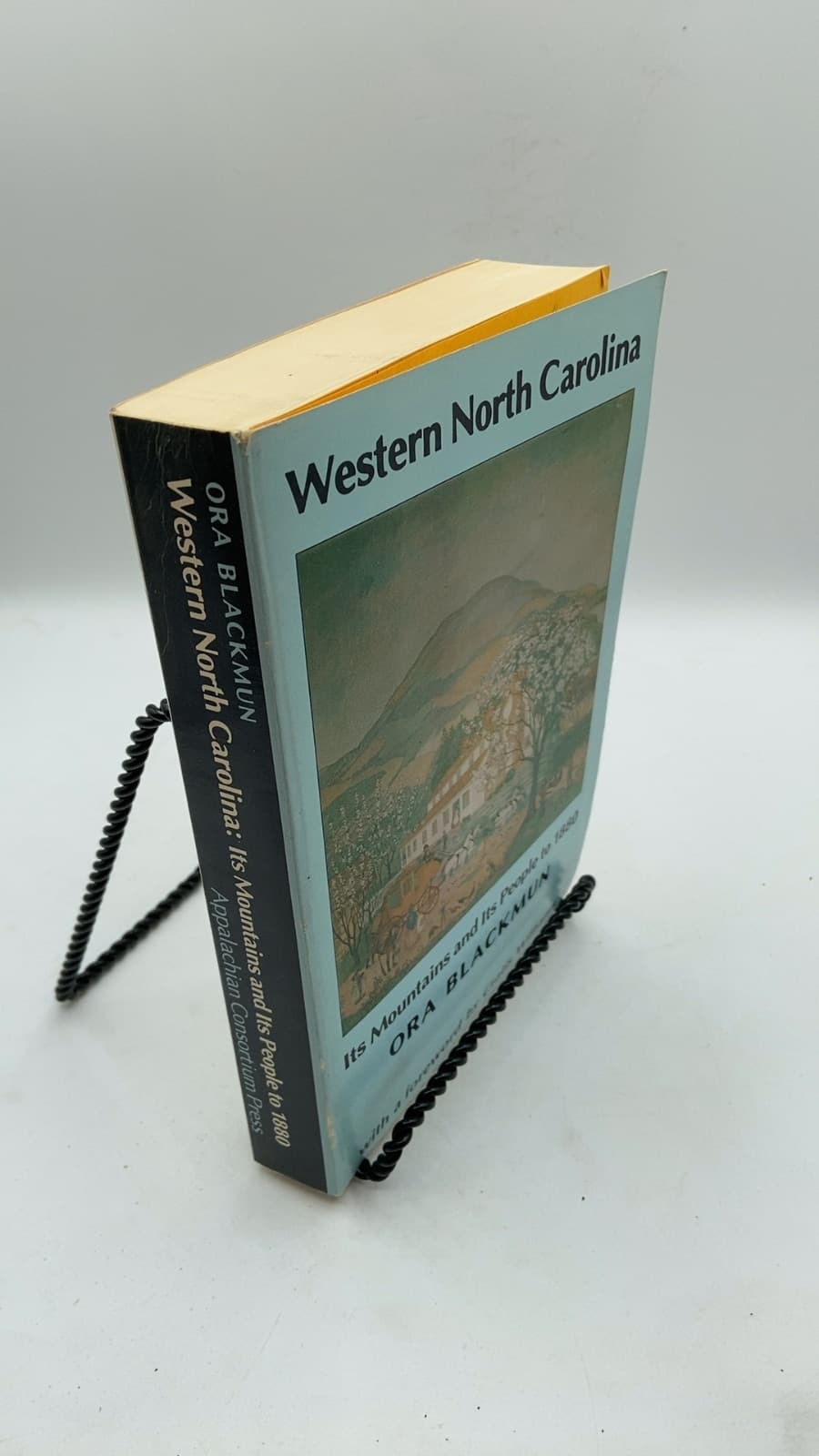 Western North Carolina: Its Mountains and Its People to 1880 by Ora Blackmun - front cover