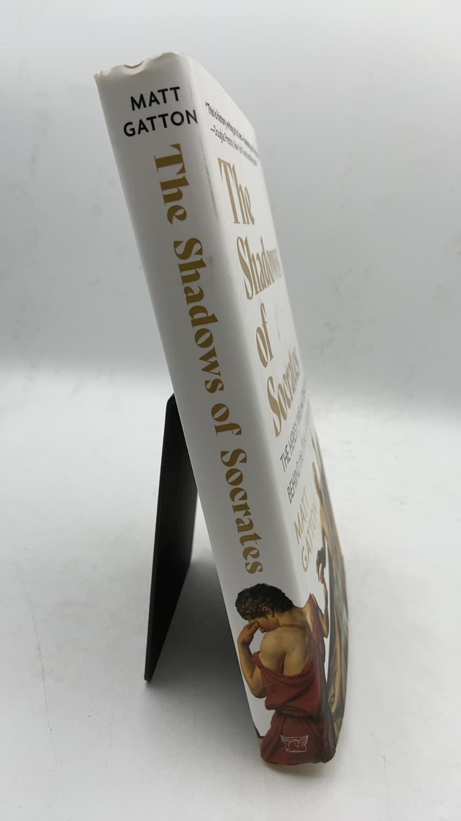 The Shadows of Socrates (signed copy) by Matt Gatton - front cover