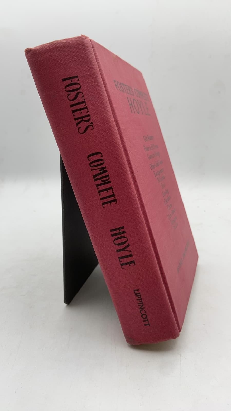 Foster's Complete Hoyle: An Encyclopedia of Games by R. F. Foster - front cover