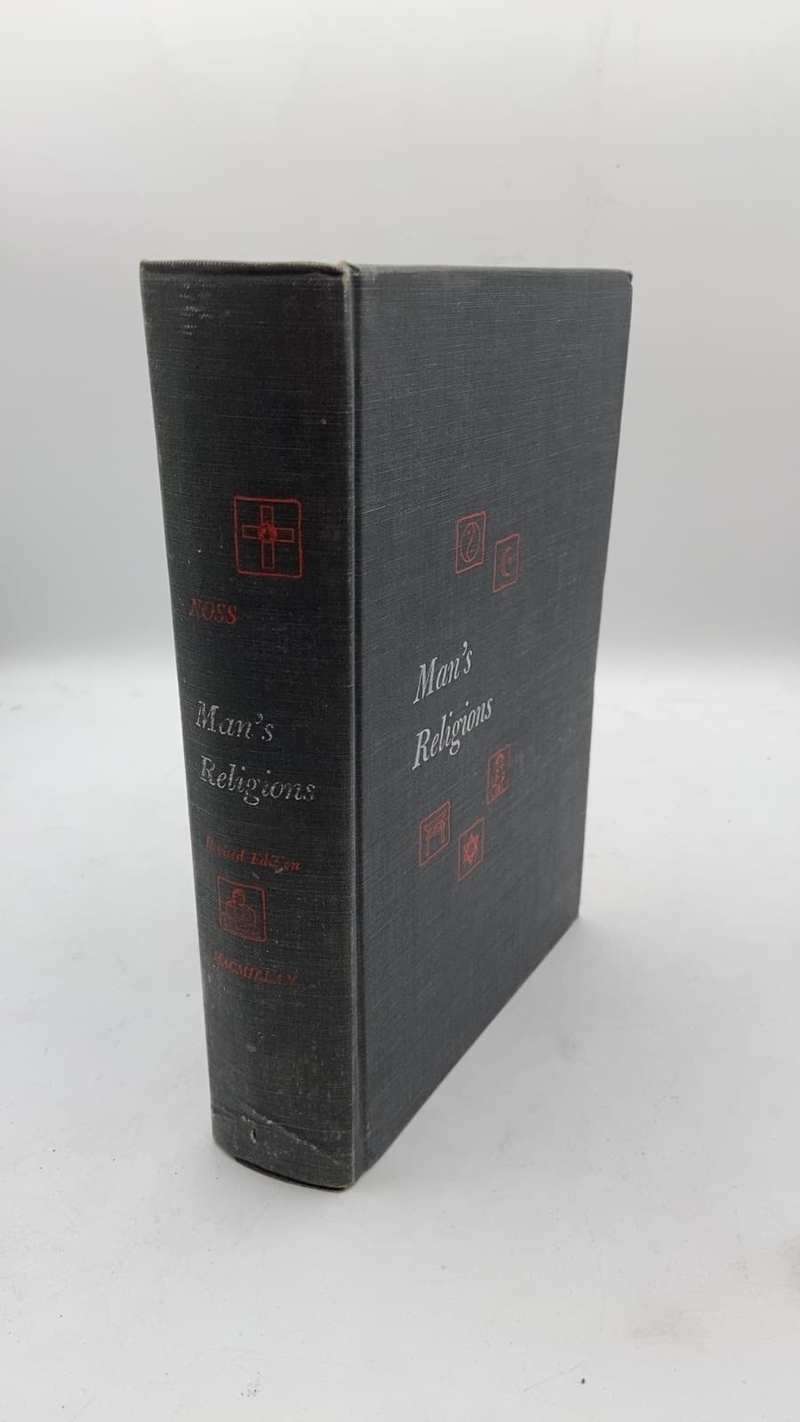 Man's Religions by John B. Noss - front cover