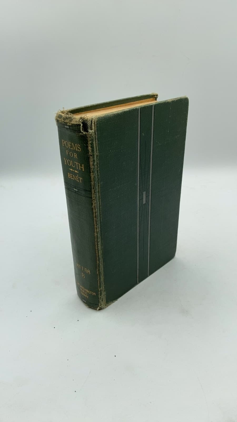 Poems for Youth: An American Anthology by William Rose Benét - front cover