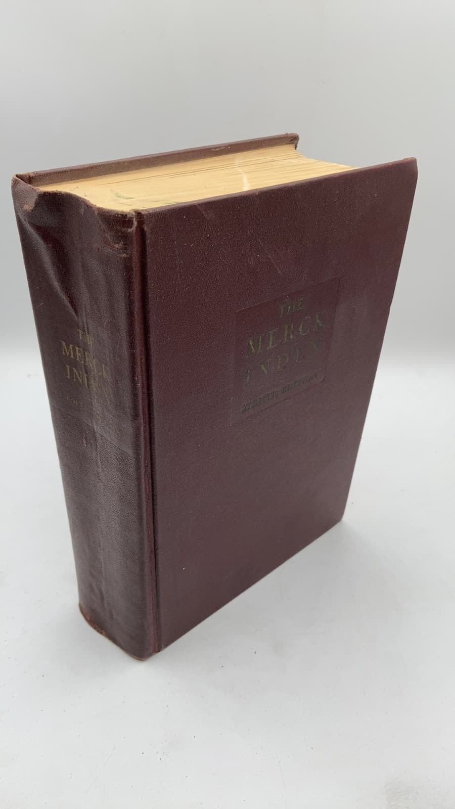 The Merck Index by Paul G. Stecher, Editor - front cover