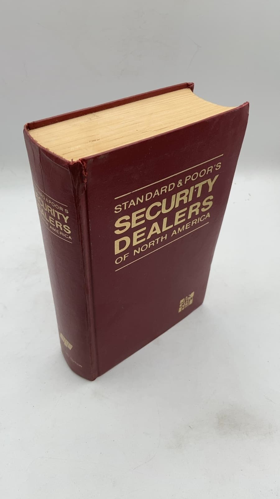 Standard & Poor's Security Dealers of North America - front cover
