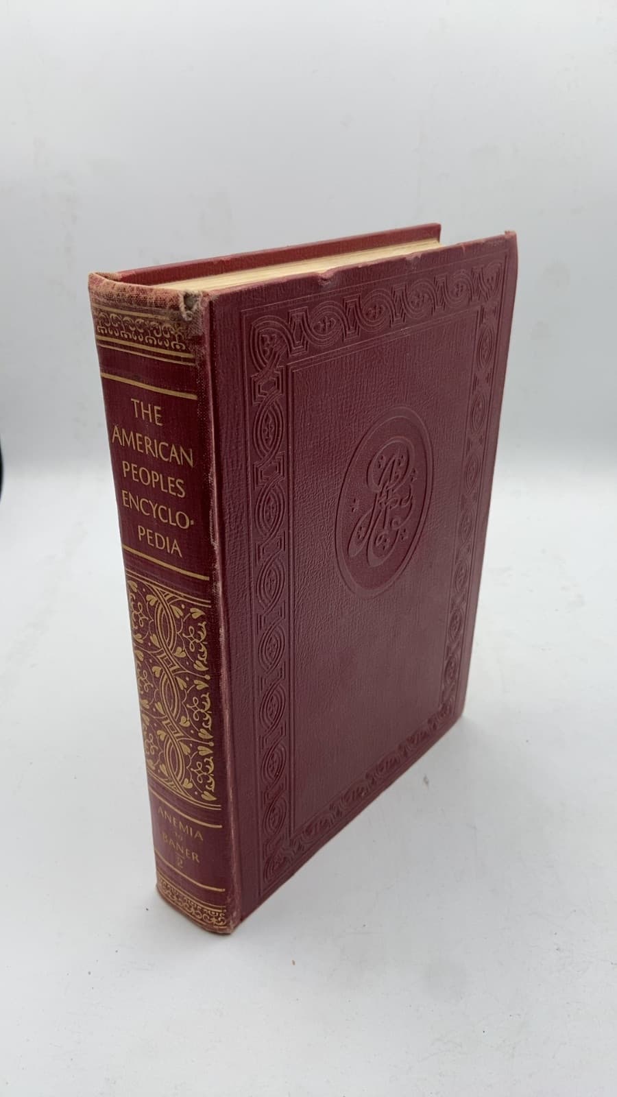 The American Peoples Encyclopedia - front cover