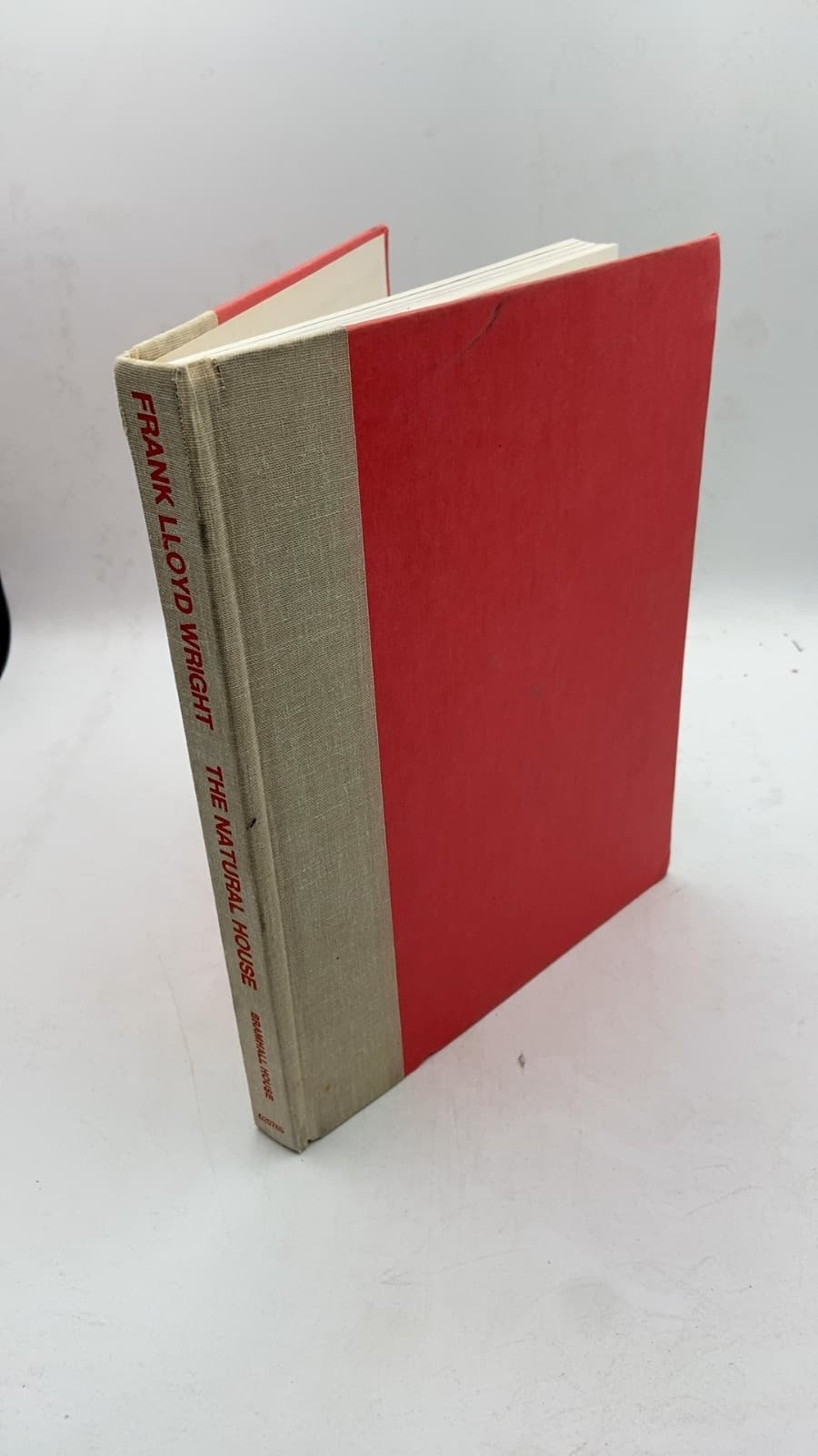 The Natural House by Frank Lloyd Wright - front cover