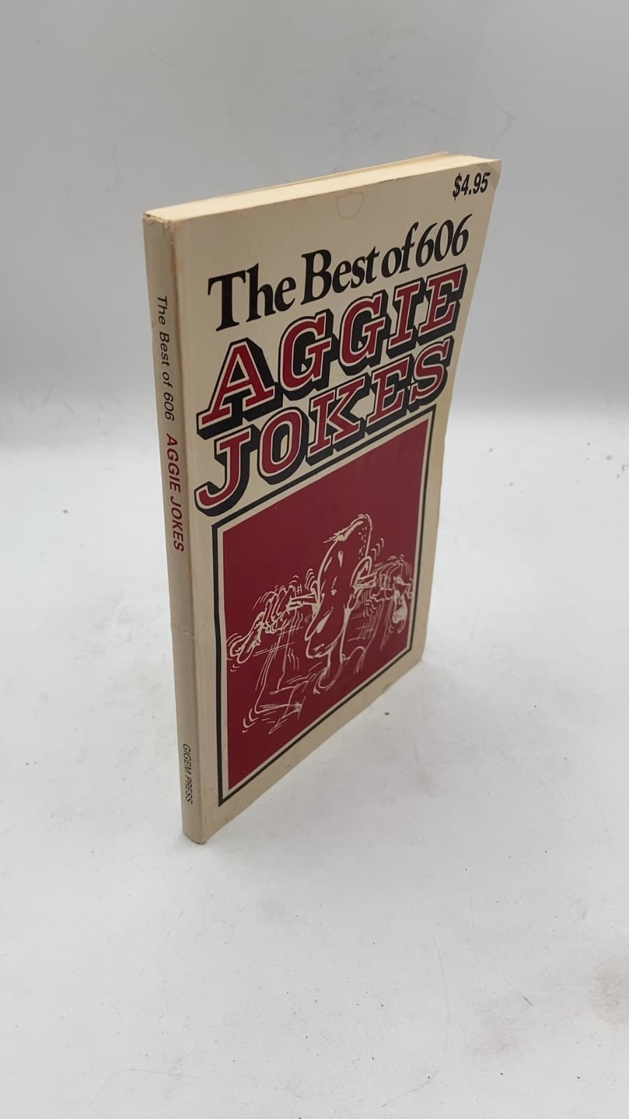 The Best of 606 Aggie Jokes - front cover