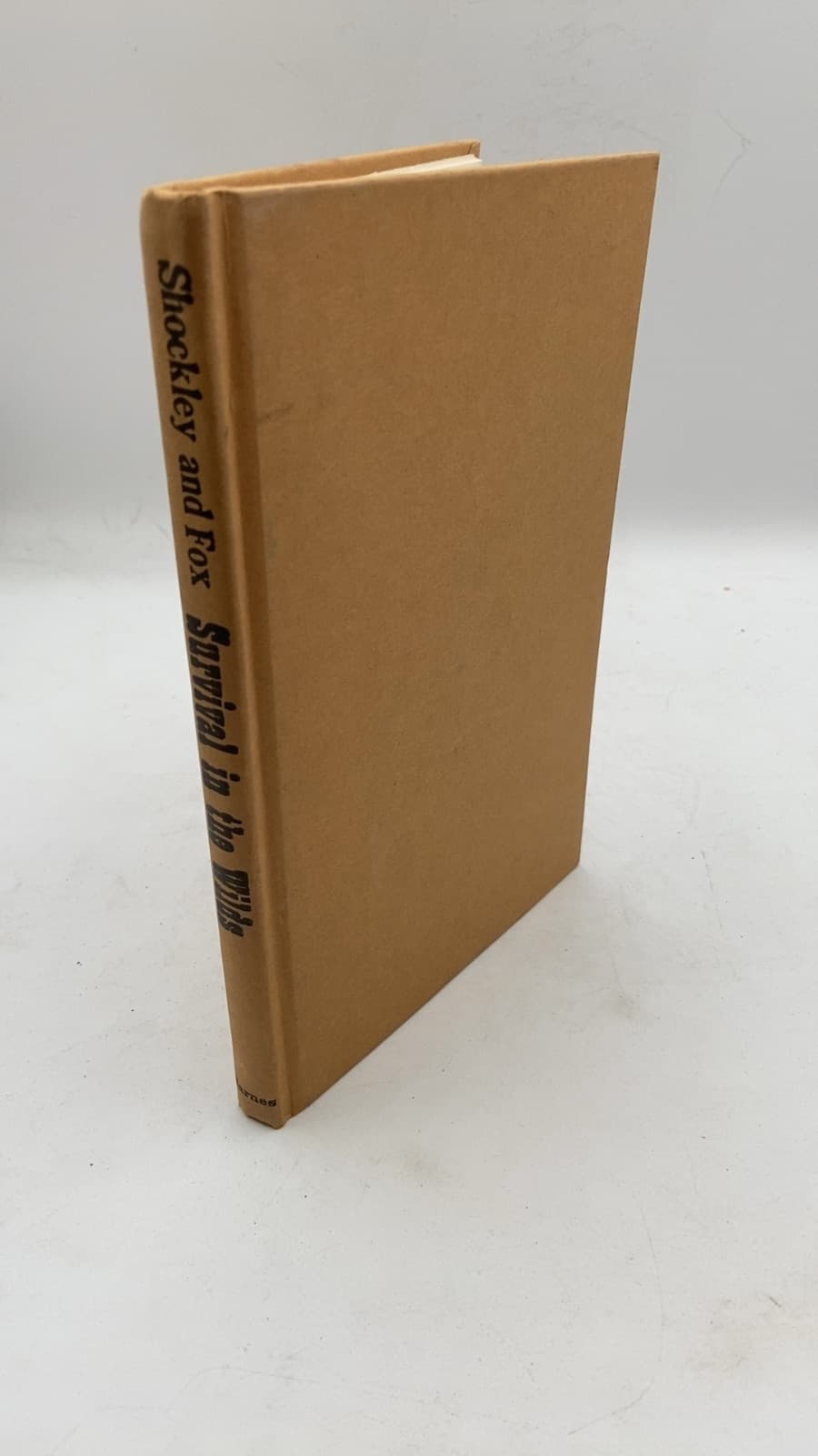 Survival in the Wilds by Robert O. Shockley and Charles K. Fox - front cover