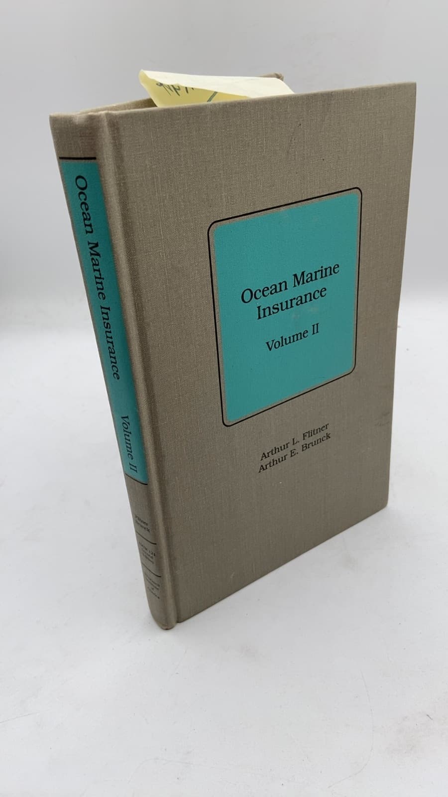 Ocean Marine Insurance Volume II by Arthur L. Flitner, Arthur E. Brunck - front cover