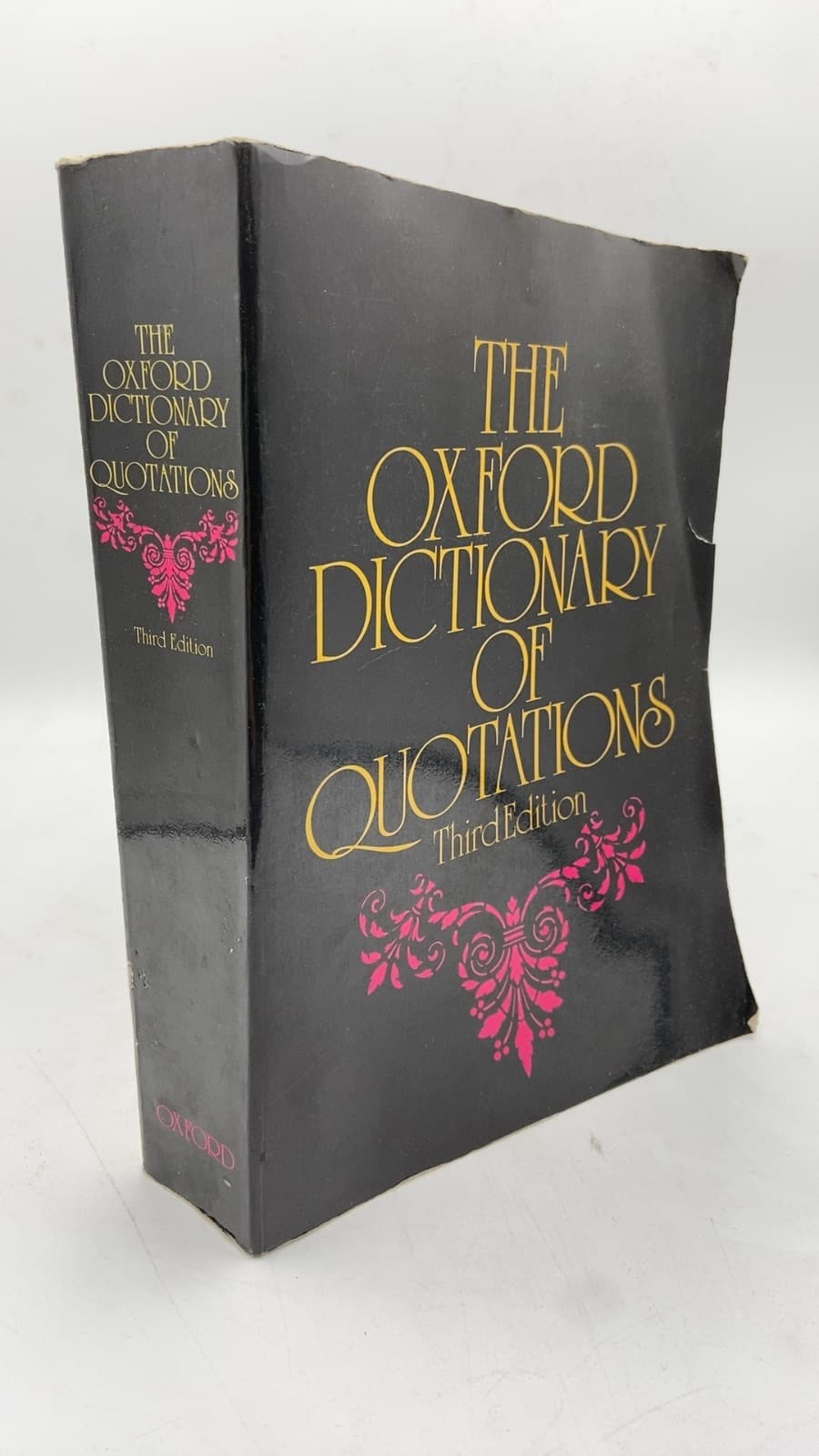 The Oxford Dictionary of Quotations - front cover