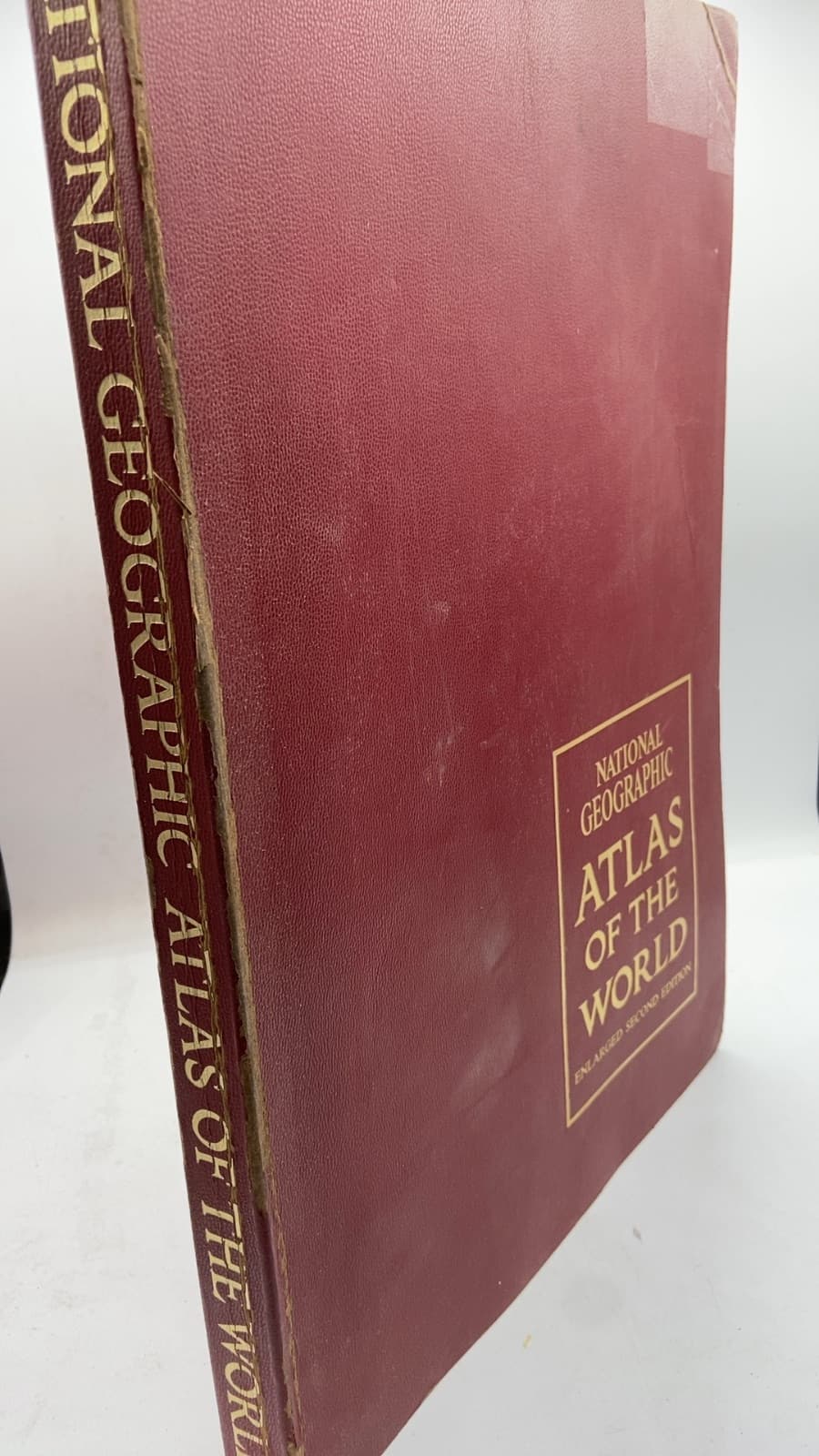 Atlas of the World by Melville Bell Grosvenor (Editor-in-chief), Wellman Chamberlin (Chief cartographer) - front cover