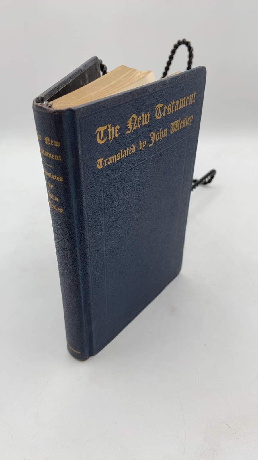 John Wesley's New Testament by John Wesley - front cover
