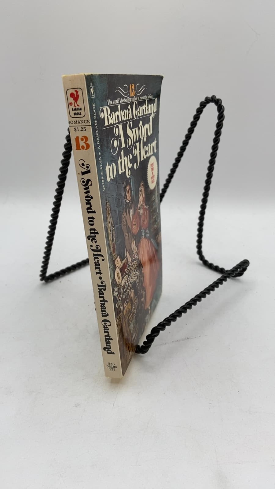 A Sword to the Heart by Barbara Cartland - front cover