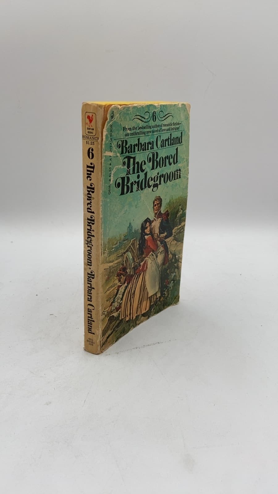 The Bored Bridegroom by Barbara Cartland - front cover