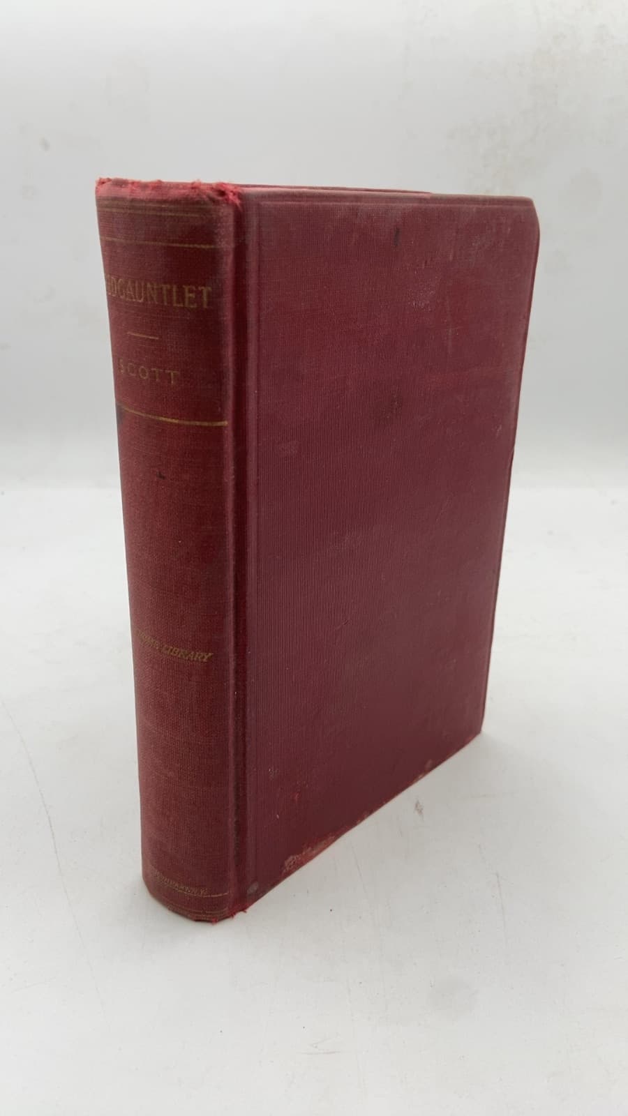 Redgauntlet by Sir Walter Scott, Bart. - front cover