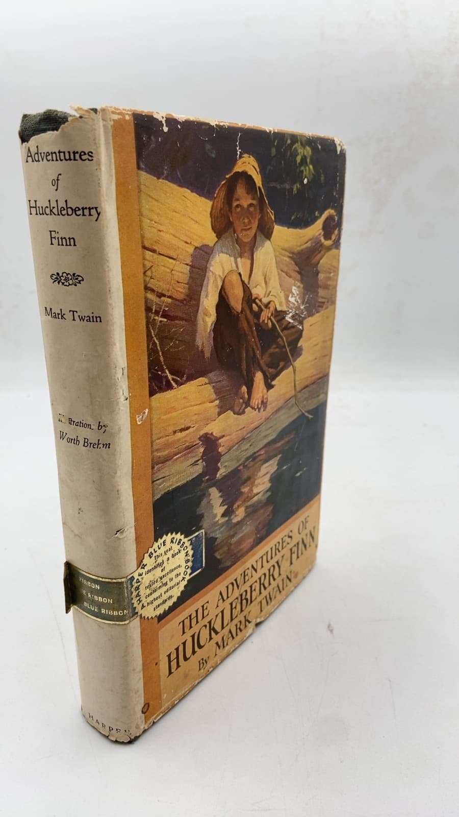 The Adventures of Huckleberry Finn (Tom Sawyer's Comrade) by Mark Twain - front cover