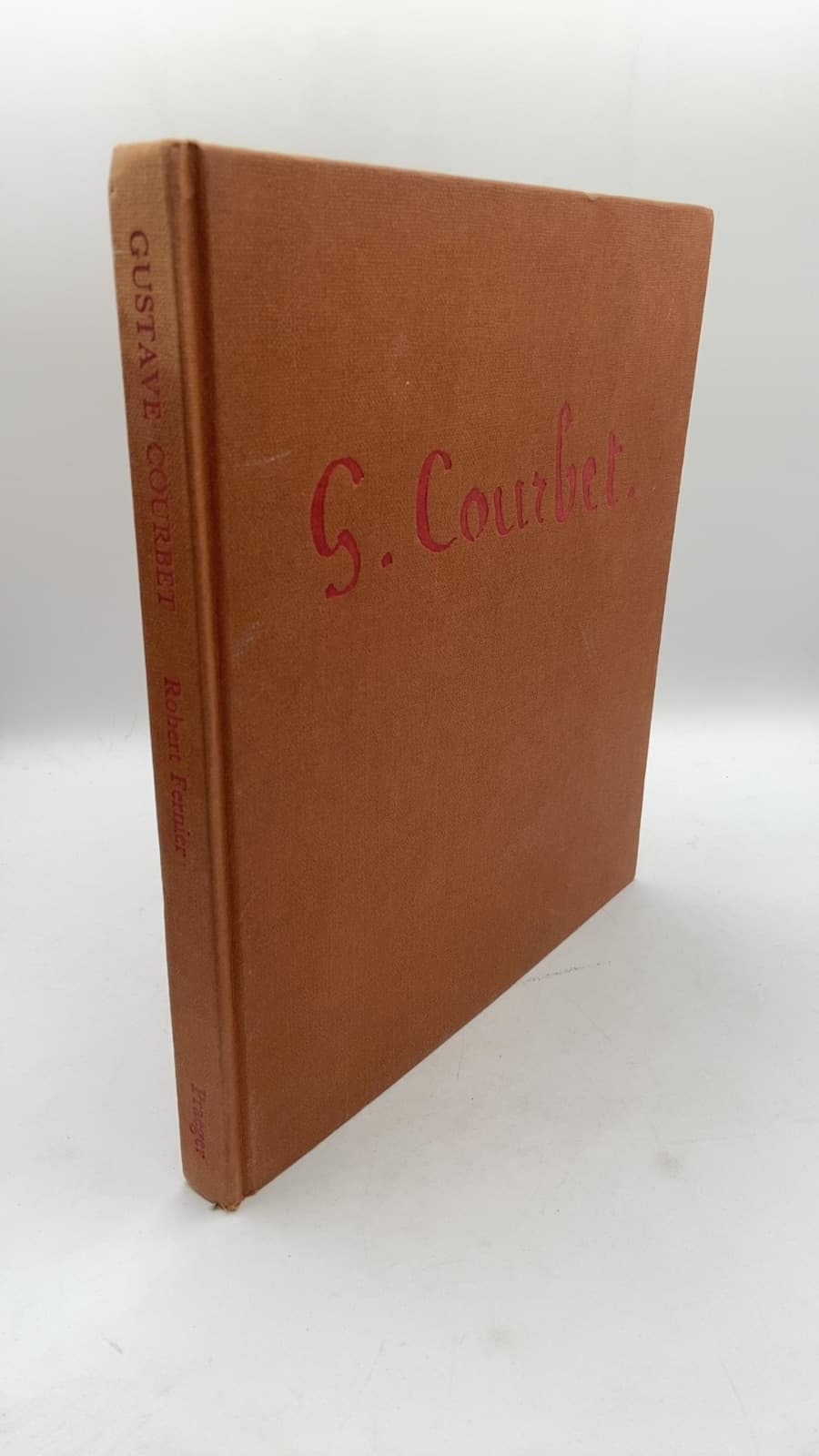 Gustave Courbet by Robert Fernier - front cover