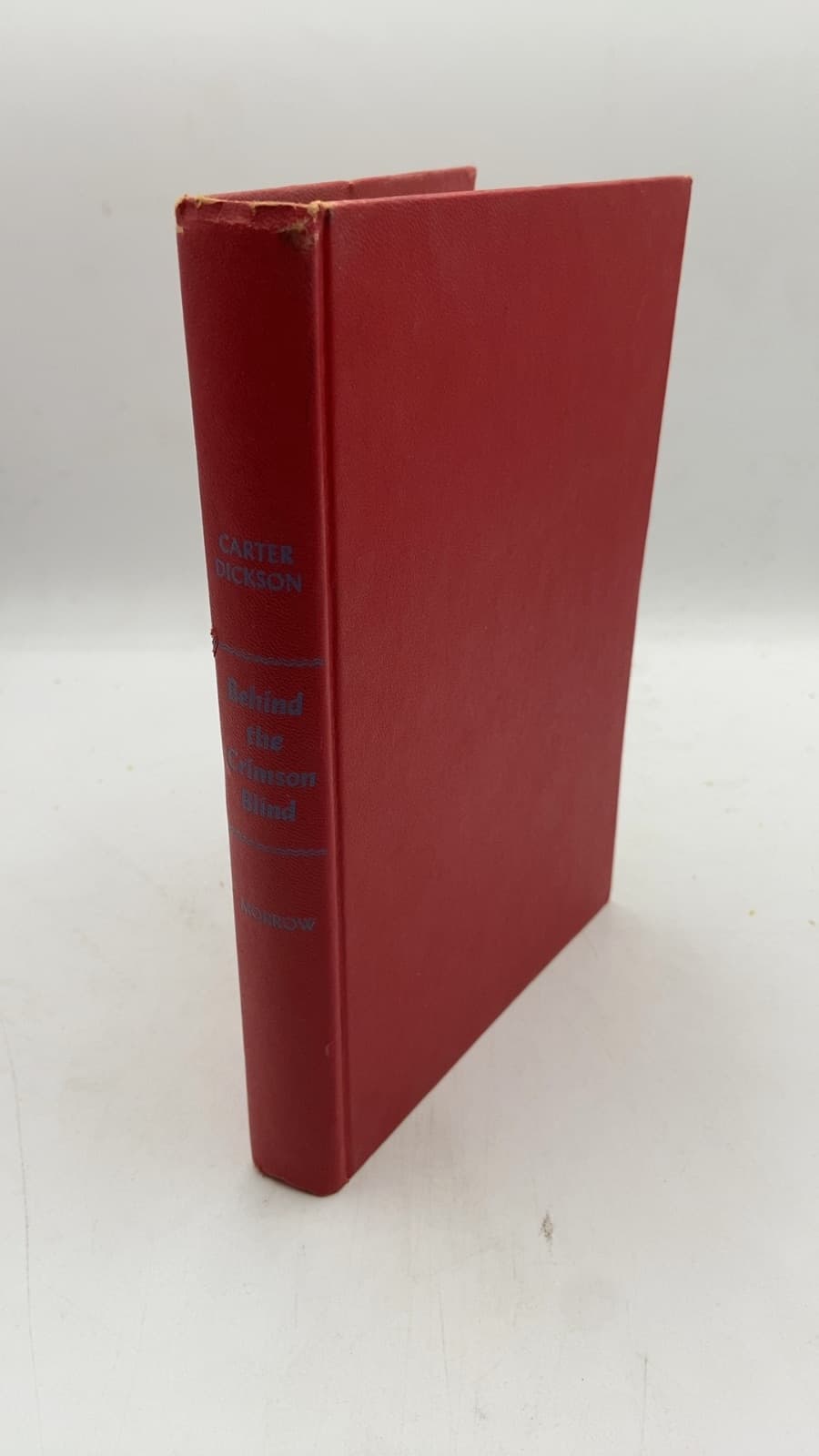 behind the crimson blind by Carter Dickson - front cover