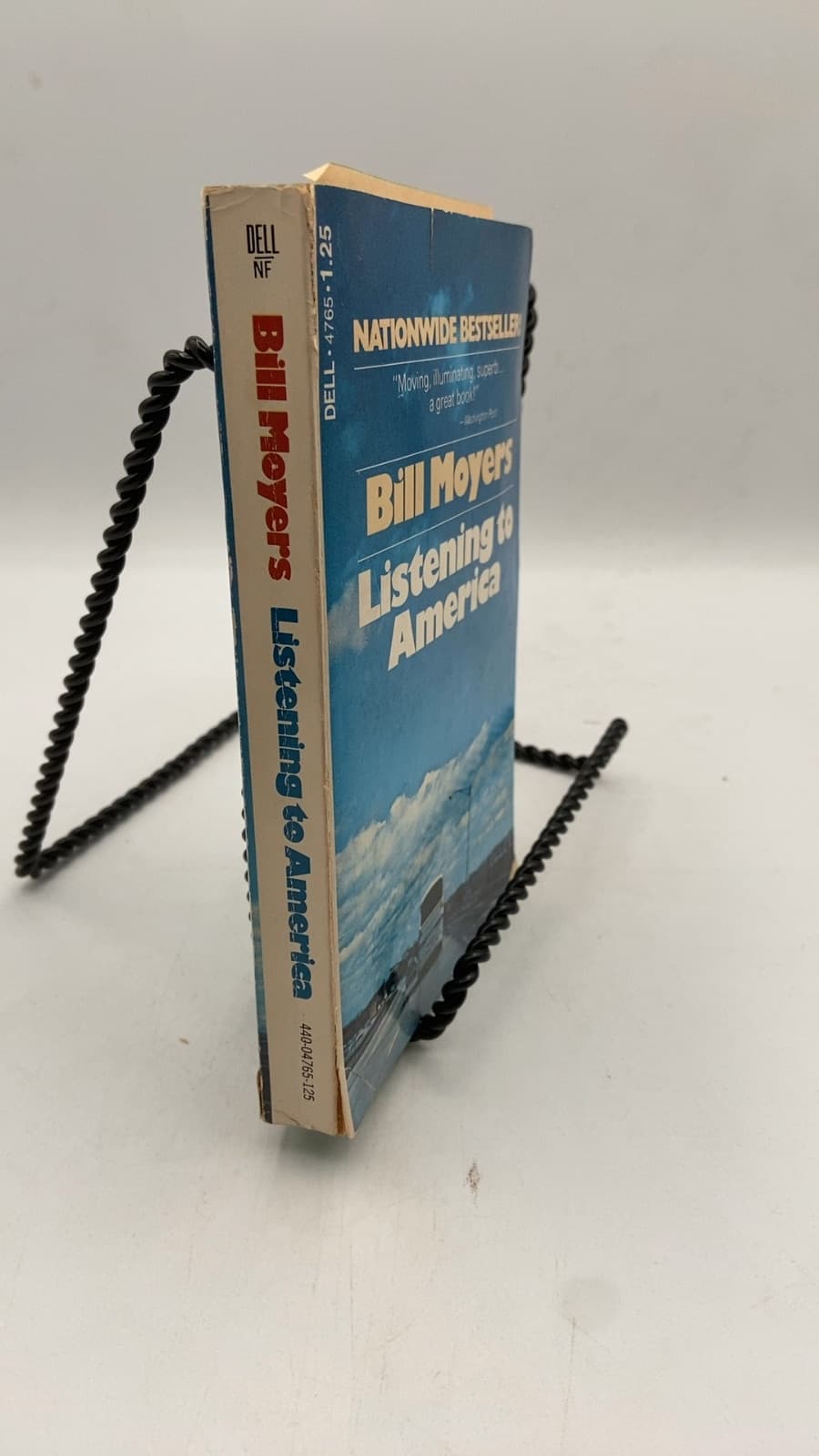 Listening to America by Bill Moyers - front cover