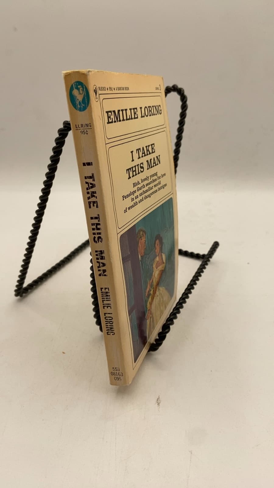 I Take This MAN by Emilie Loring - front cover