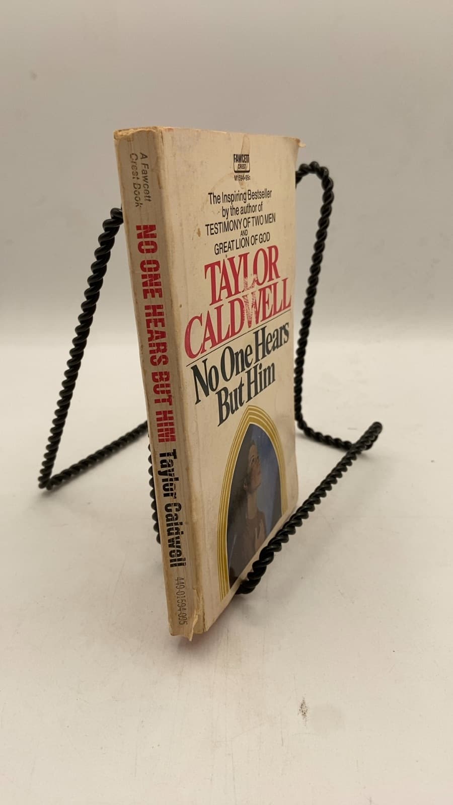 No One Hears But Him by Taylor Caldwell - front cover