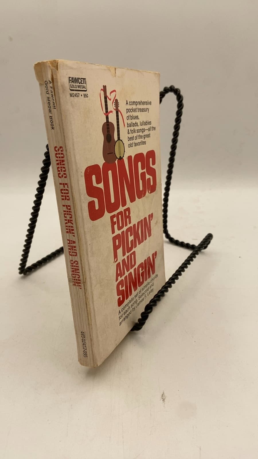Songs for Pickin' and Singin' by James F. Leisy - front cover
