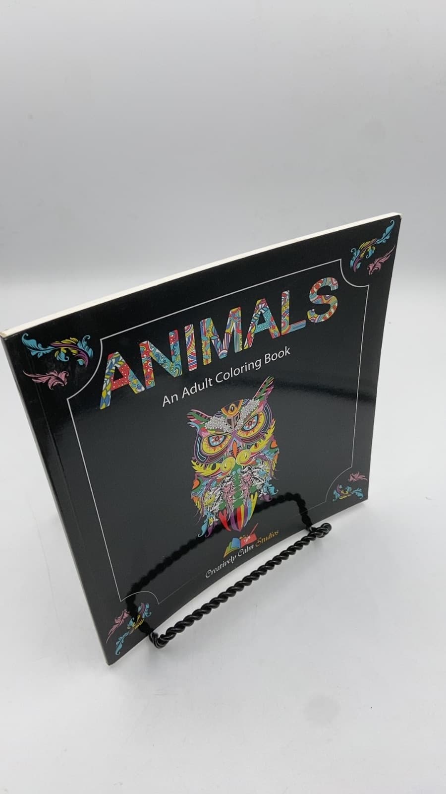Animals: An Adult Coloring Book - front cover