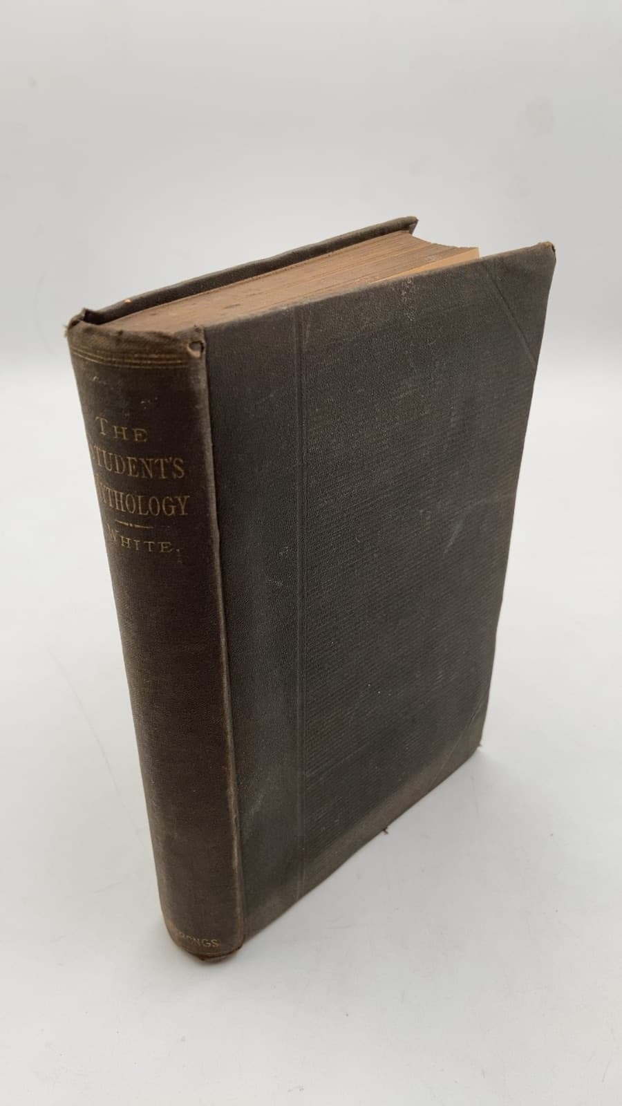 The Student's Mythology: A Compendium by C. A. White - front cover
