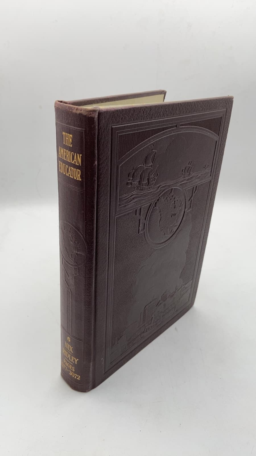 THE American Educator by Ellsworth D. Foster, LL.B. (Editor in Chief), James Laughlin Hughes (Editor for Canada) - front cover