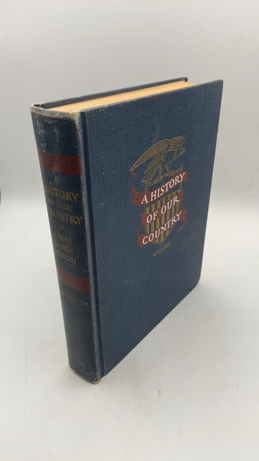 A History of Our Country by David Saville Muzzey - front cover