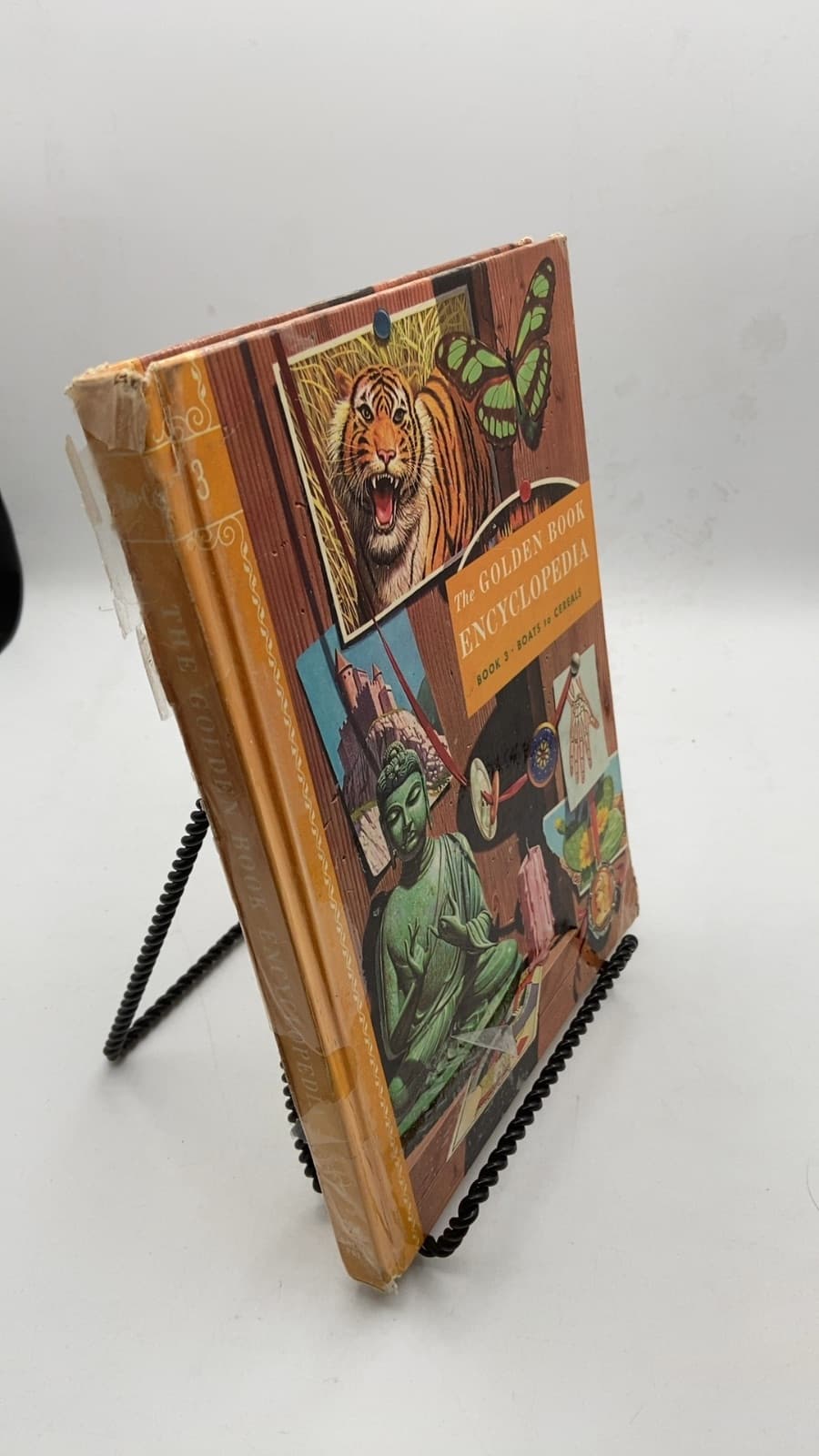 The Golden Book Encyclopedia: Volume III—Boats to Cereals by Bertha Morris Parker - front cover