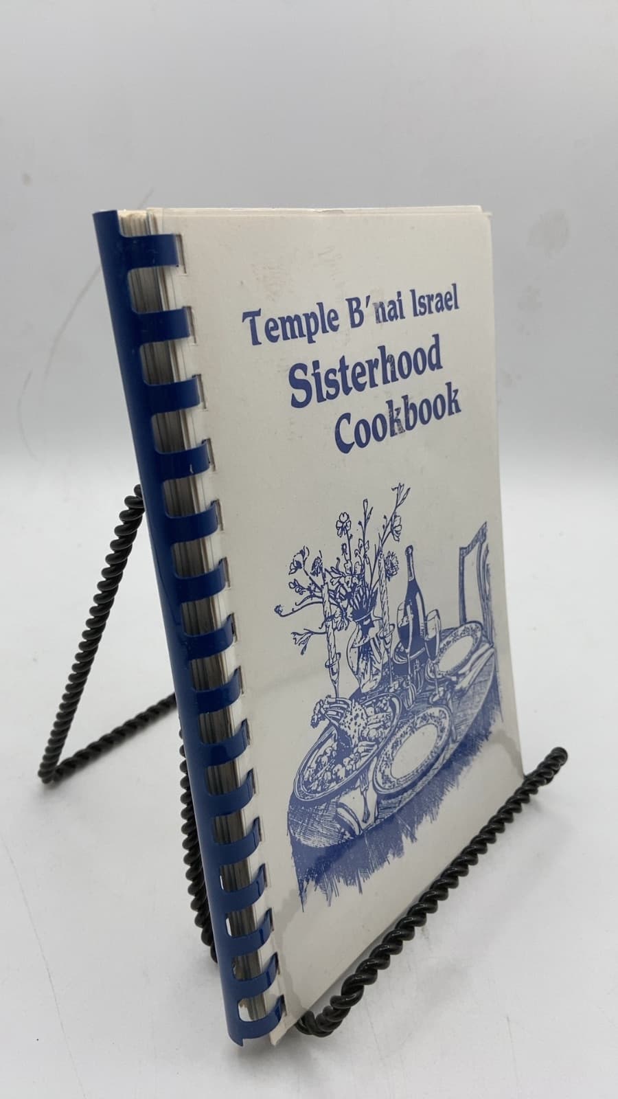 Temple B'nai Israel Sisterhood Cookbook - front cover