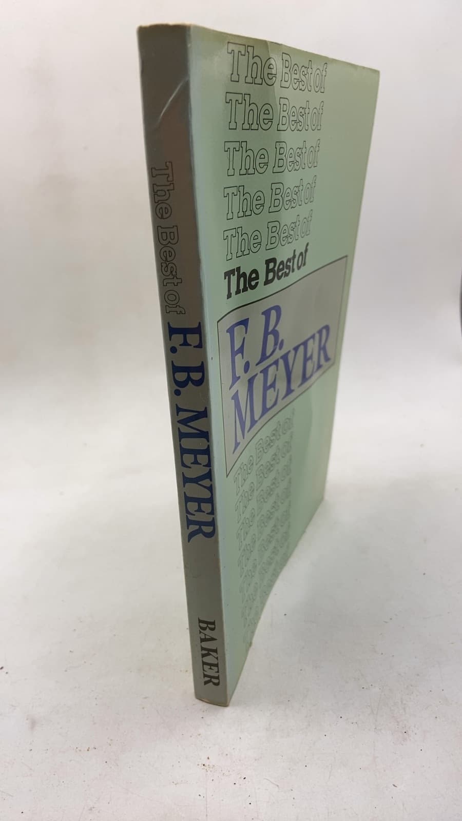 The Best of F.B. Meyer by Cornelius Zylstra - front cover