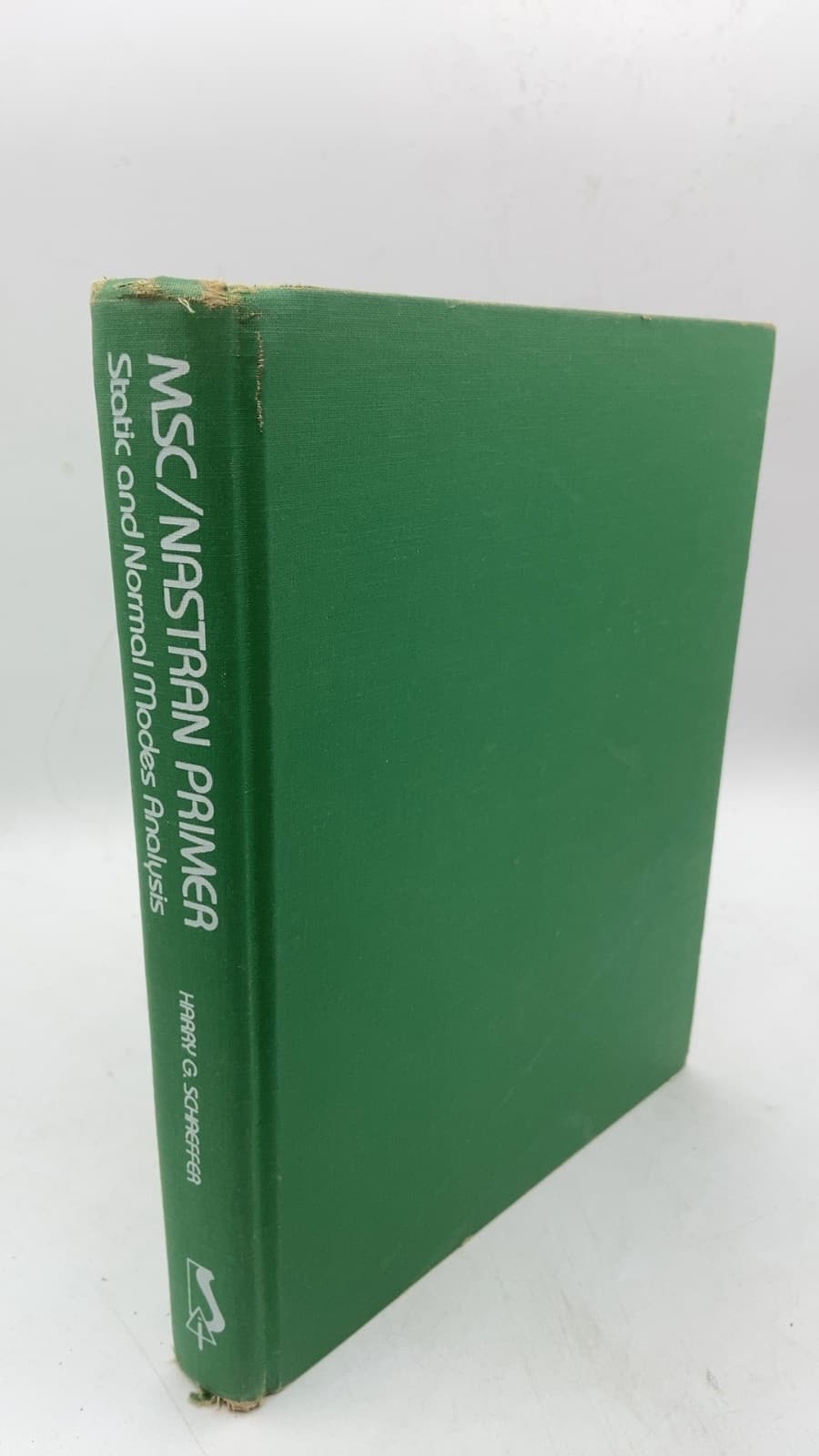 MSC/NASTRAN Primer: Static and Normal Modes Analysis by Harry G. Schaeffer - front cover