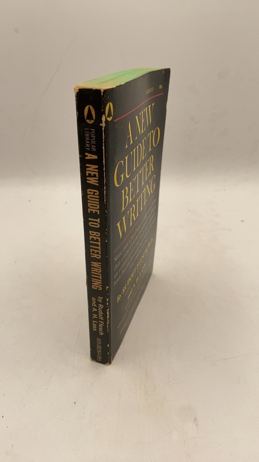 A New Guide to Better Writing by Rudolf Flesch and A. H. Lass - front cover
