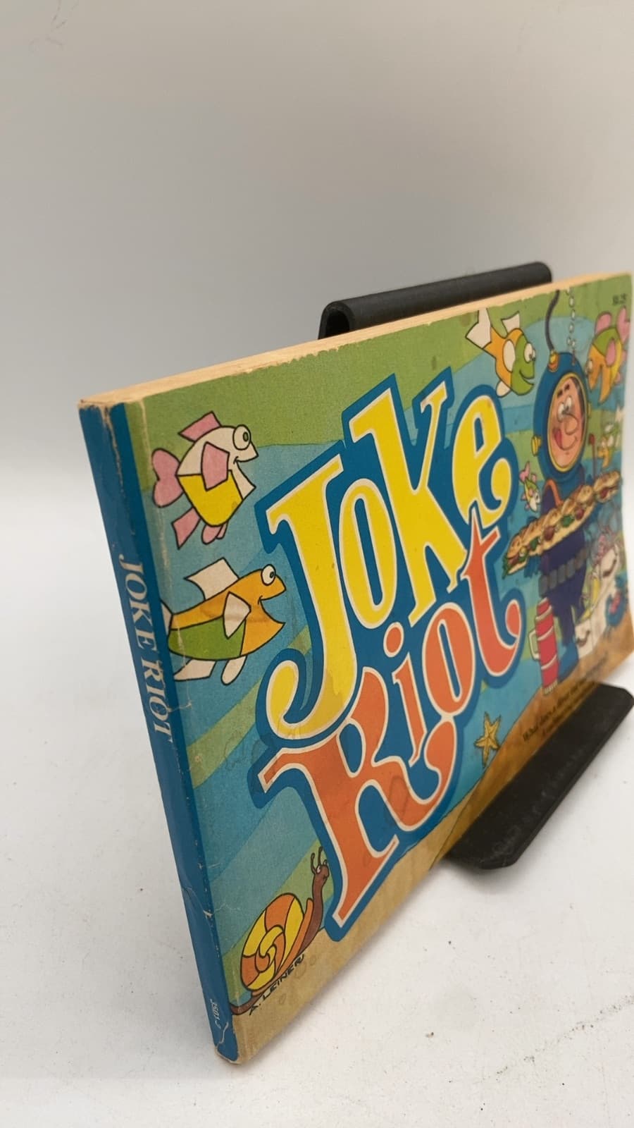 Joke Riot by Michael J. Pellowski, Joe Catalano, Charles D. Brown - front cover