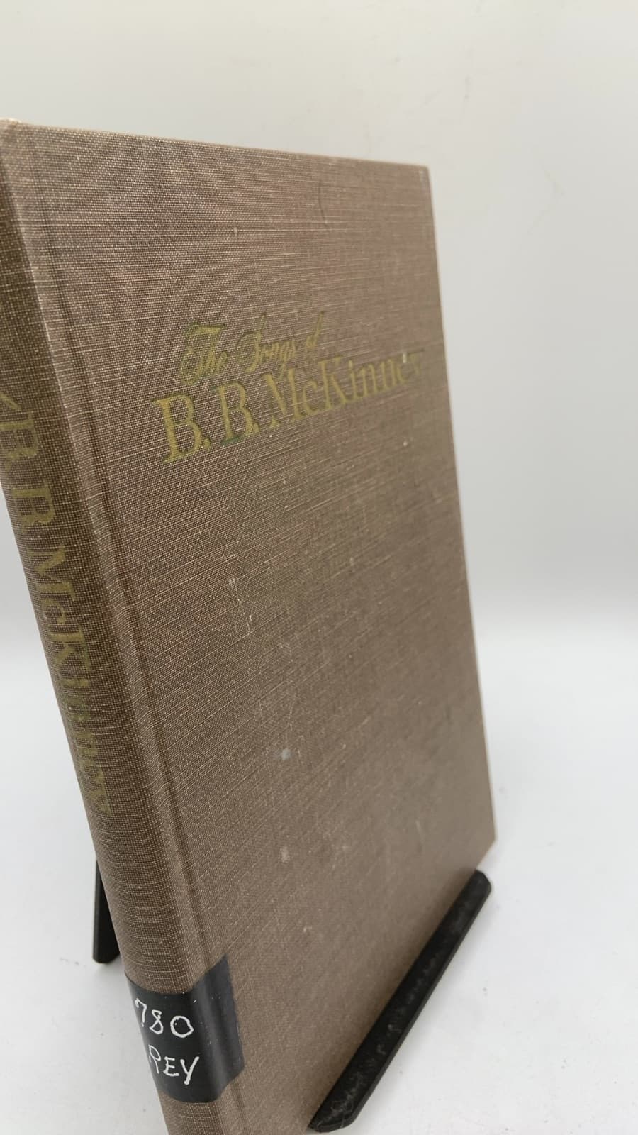 The Songs of B.B. McKinney - front cover