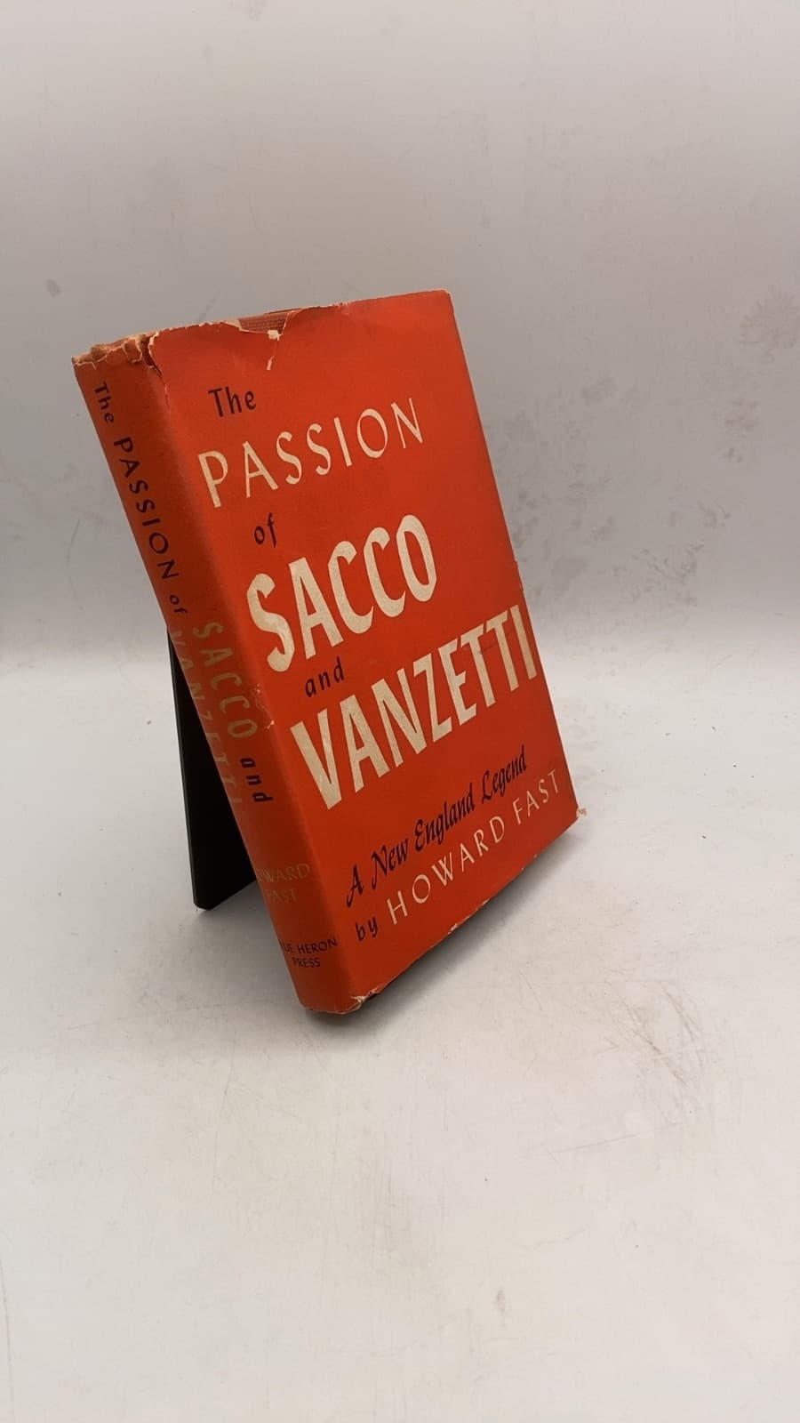 The Passion of Sacco and Vanzetti by Howard Fast - front cover