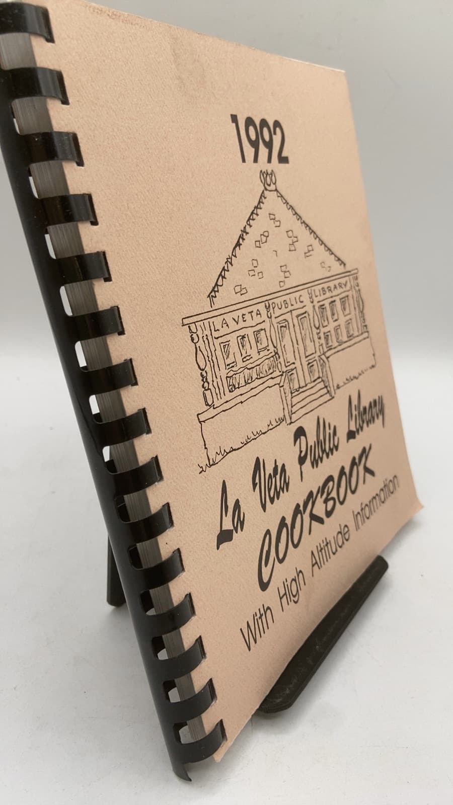La Veta Public Library Cookbook by Compiled by Ewell Mueller, Chairwoman - front cover