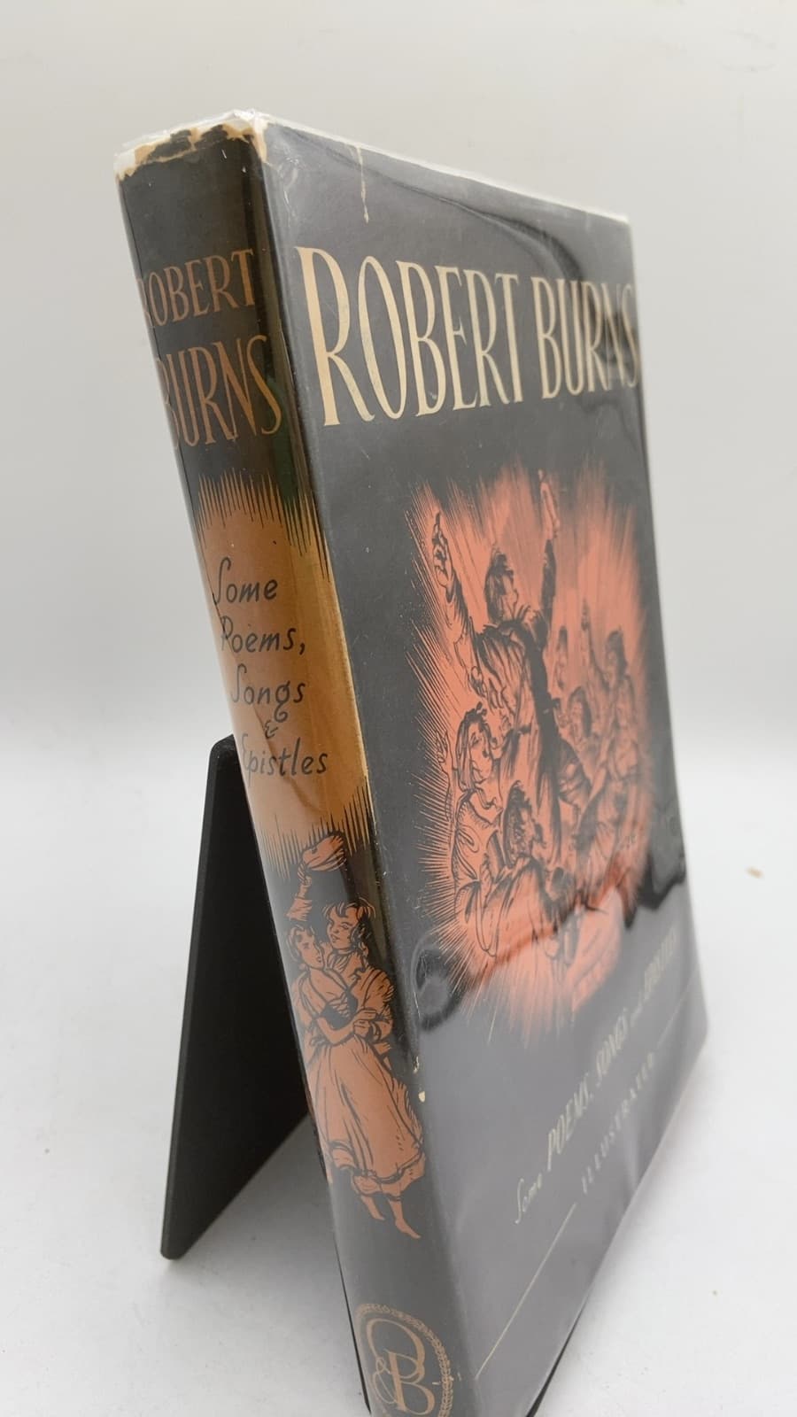 Some Poems, Songs and Epistles by Robert Burns - front cover