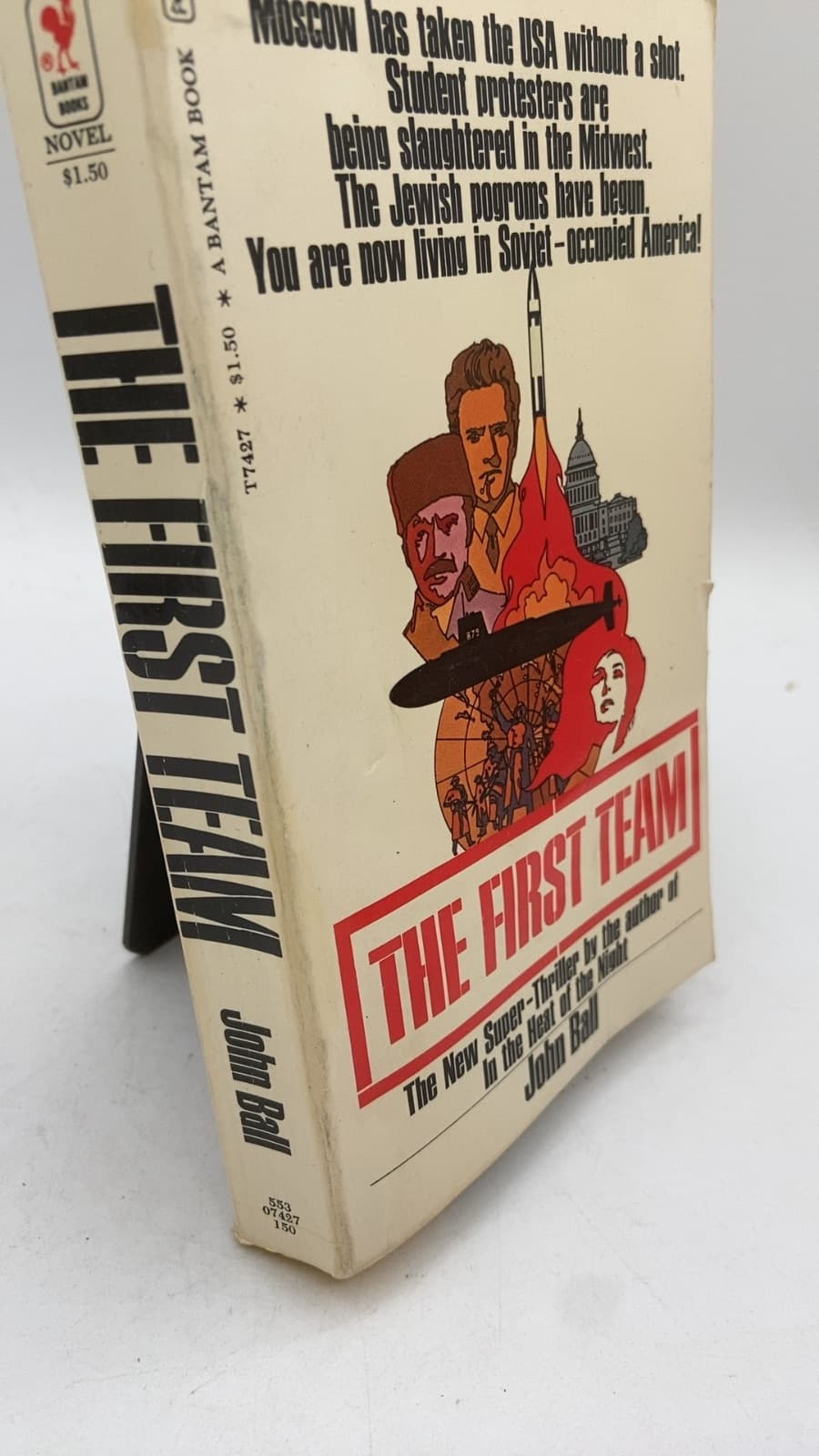 The First Team by John Ball - front cover
